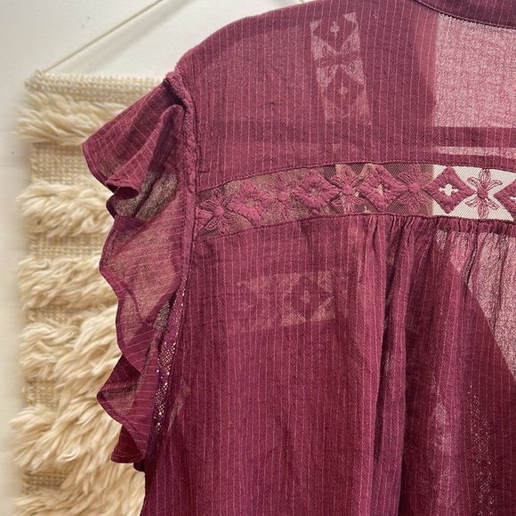 Free People NEW Baby Blues Tunic In Lovebird Combo - Picture 7 of 11